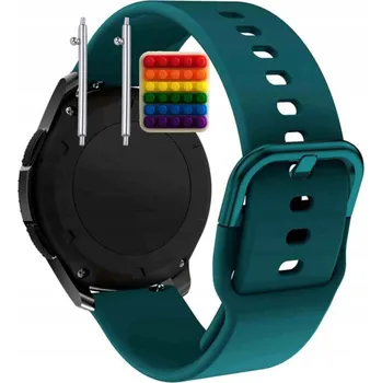 Pouzdro na mobilní telefon Řemínek Řemínek pro Noise ColorFit Pro 5 Max, Silikonový Zelený Smyčka, nastavitelný