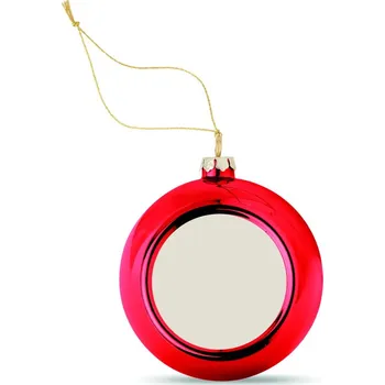 Vánoční ozdoba Sublimační Vánoční koule bez potisku bez potisku 10 bez potisku