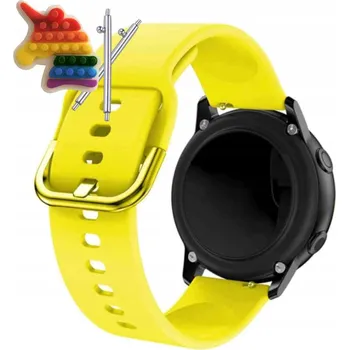 Pouzdro na mobilní telefon Řemínek Řemínek pro Popglory P22, Silikonový Žlutý Smyčka, nastavitelný