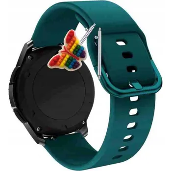 Pouzdro na mobilní telefon Řemínek Řemínek pro Xiaomi Watch S1, Silikonový Zelený Smyčka, nastavitelný