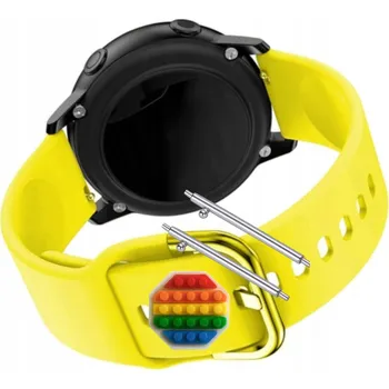 Pouzdro na mobilní telefon Pásek Řemínek pro Colmi P68, Silikon Žlutý Poutko, nastavitelný