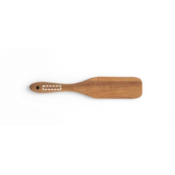 Příbor BATALI. Sada dvou sad příborů z akátového dřeva GRAVÍROVÁNÍ LASEREM (max. 1 barva, 35 x 7mm) 1 barva 1 RUKOJEŤ PŘÍBORŮ