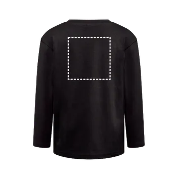 THC BUCHAREST KIDS. Tričko s dlouhým rukávem 50 Zadní část, 200 x 200 Sítotisk (textil), 1 barva