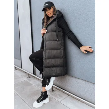 Dámská vesta Dámská vesta s kapucí NEEKO TY4042 Barva: Černá, Velikost: XL