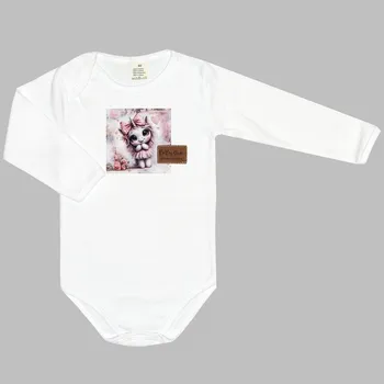 Bodyčko - Bílé Jednorožec Velikost: 56