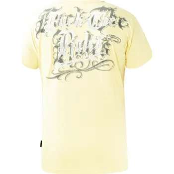 Pánská móda Pánské triko Yakuza Glory 17026 pale banana velikost: 4XL