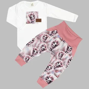 Komplet - Bodyčko a tepláčky Jednorožec Velikost: 86