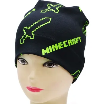 Čepice Čepice chlapecká RDX 0395 MINECRAFT Barva: černá, Velikost: 6 (6-9 let)