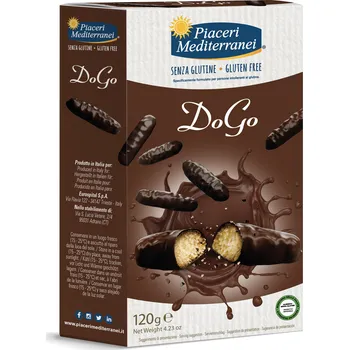 Piaceri Mediterranei bezlepkové ČOKOLÁDOVÉ TYČINKY DOGO 120g