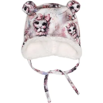 Čepice Čepička s oušky zimní - Jednorožec Velikost: XXS