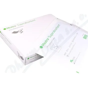 Krytí na ránu Mextra Superabsorbent absor.krytí 17.5x22.5cm 10ks