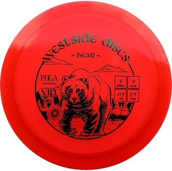 Disc golf Westside Bear VIP Ice First Run (Speed 9, Glide 6, Turn -0.5, Fade 2.5)