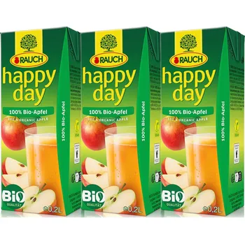 Rauch BIO Happy Day 100% jablko 3×0,2 l
