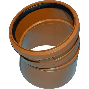 Kanalizační potrubí Kanalizační koleno 15°, DN 125 0.28 Kg/Ks STAVEBNINY Sklad21 OB7411606 (STAVEBNINY Sklad21 OB)