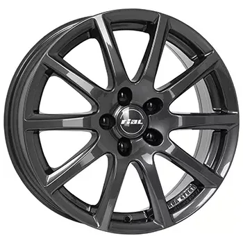 Alu kolo Alu kola RIAL MILANO, 15x6.5 5x100 ET38, titanová