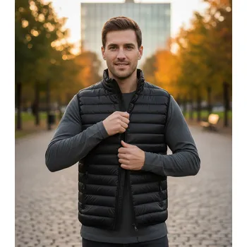 Pánská vesta MALFINI Vesta EVEREST MAN, různé barvy Velikost S černé