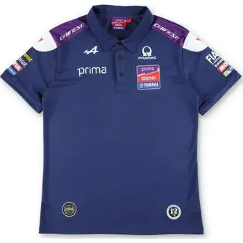 Pánské tričko GP Racing Týmová polokošile Yamaha Pramac s logy sponzorů Velikost: L