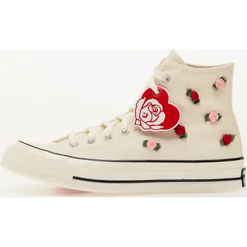 Dámské tenisky Tenisky Converse Chuck 70 Valentine's Day Hi Egret/ Red EUR 37.5