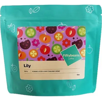 Káva Fiftybeans Lily filtr zrnková káva