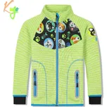 Dětská outdoorová mikina Kugo HM1990 zelená