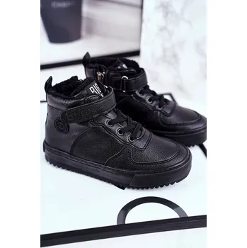 Dívčí sněhule Dětská Zateplená Sportovní Obuv Big Star GG374040 Barva: Černá, Velikost: 30