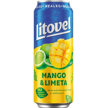 Pivo Litovel Mango a Limeta plech 0,5l