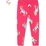 Dívčí zateplené legíny Kugo YL1087 růžové