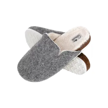 Pánské pantofle Reis SLIPCORK papuče šedé