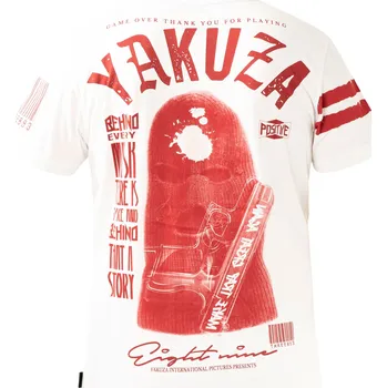 Pánské oblečení Pánské triko Yakuza Ulster 17033 white velikost: XL