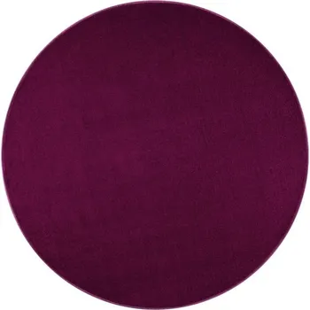 Koberec Kusový koberec Nasty 102368 Blackberry kruh 200x200 (průměr) kruh cm