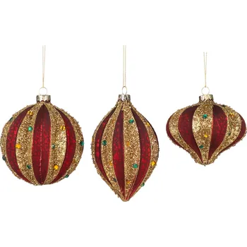 Vánoční ozdoba BARRINGTON FURNITURE Krásná vánoční ozdoba Pruhy