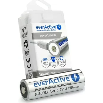 Článková baterie everActive 18500 2100 mAh 1 ks