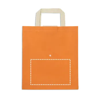 Nákupní taška CARDINAL. Skládací taška 5 Zadní část, 250 x 160 Transfer, 2 barvy