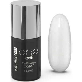 Lak na nehty One Coat Multifunction Fiber Base Sparkling Snow (03) 7g
