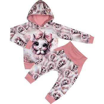 Tepláková souprava - Jednorožec (kapuca) Velikost: 134