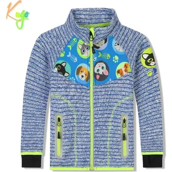 Chlapecká mikina Chlapecká outdoorová mikina Kugo HM1990 modrá