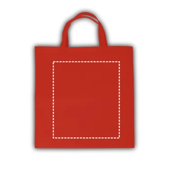 Nákupní taška 11031. Taška Sítotisk (textil) (max. 3 barvy, 260 x 300mm) 1 barva 120 Přední