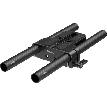Příslušenství pro videokameru SmallRig Bottom Mount Plate with Dual 15mm Rod Clamp 5609