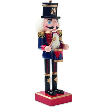 Vánoční ozdoba Ozdoba Louskáček ze dřeva 30 bez potisku bez potisku