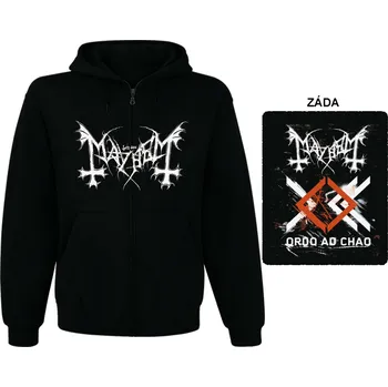 Pánská mikina Mayhem - mikina s kapucí a zipem 2