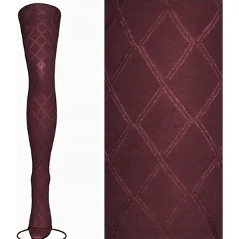 Dámské punčochy Punčocháče Calzamia 60den fialová mixcolor velikost 4