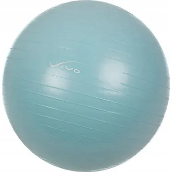 Gymnastický míč Klasický míč na cvičení Vivo 65 cm tyrkysový