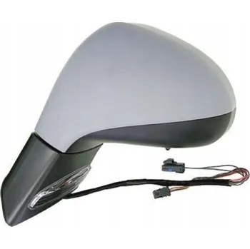 Auto zrcátko PEUGEOT 207 2006-2013 ZPĚTNÉ ZRCÁTKO LEVÉ ELEKTRICKÉ VYHŘÍVANÉ 6 OTVORŮ 4 PINY