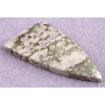 Přírodní kámen Kabošon Vesuvianite č.6398 (48x20x6mm)