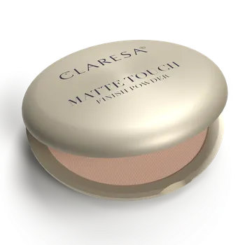Přípravek na tvář Claresa MATTE TOUCH FINISH POWDER matný lisovaný fixační pudr 01, 10 g