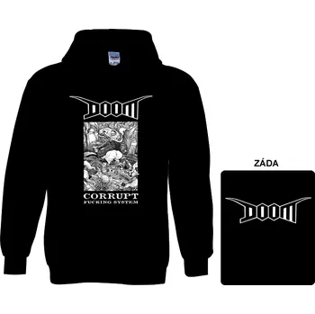 Pánská mikina Doom - mikina s kapucí 2