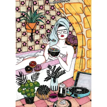 Puzzle MAGNOLIA Puzzle Koupel a cereálie 1000 dílků