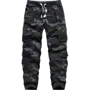 Cargo kalhoty ve maskáčový velikost L pro muže