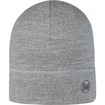 Čepice ČEPICE BUFF MERINO LIGHTWEIGHT BEANIE LIGHT GREY