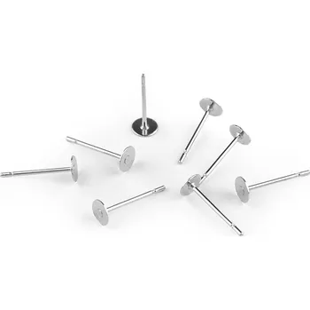 Hobby drát Puzeta vlepovací Ø4; 6; 8 mm z nerezové oceli Varianta: 1 (4 mm) platina, Balení: 8 ks